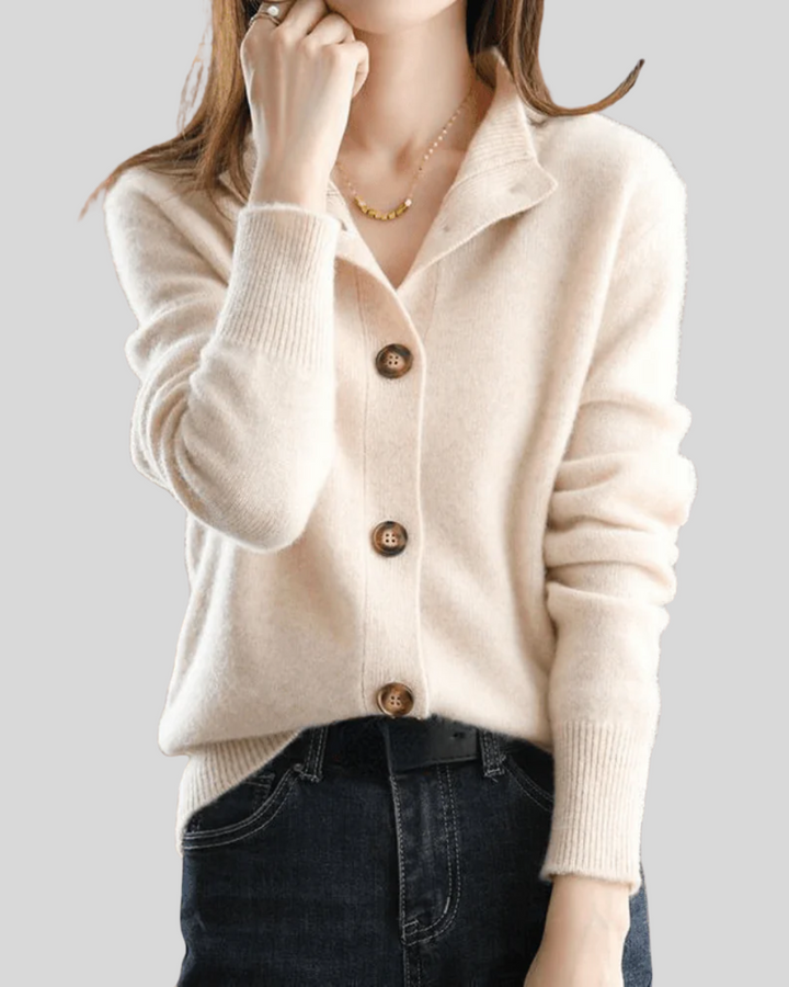 Aria – Retro Knit Cashmere Vest