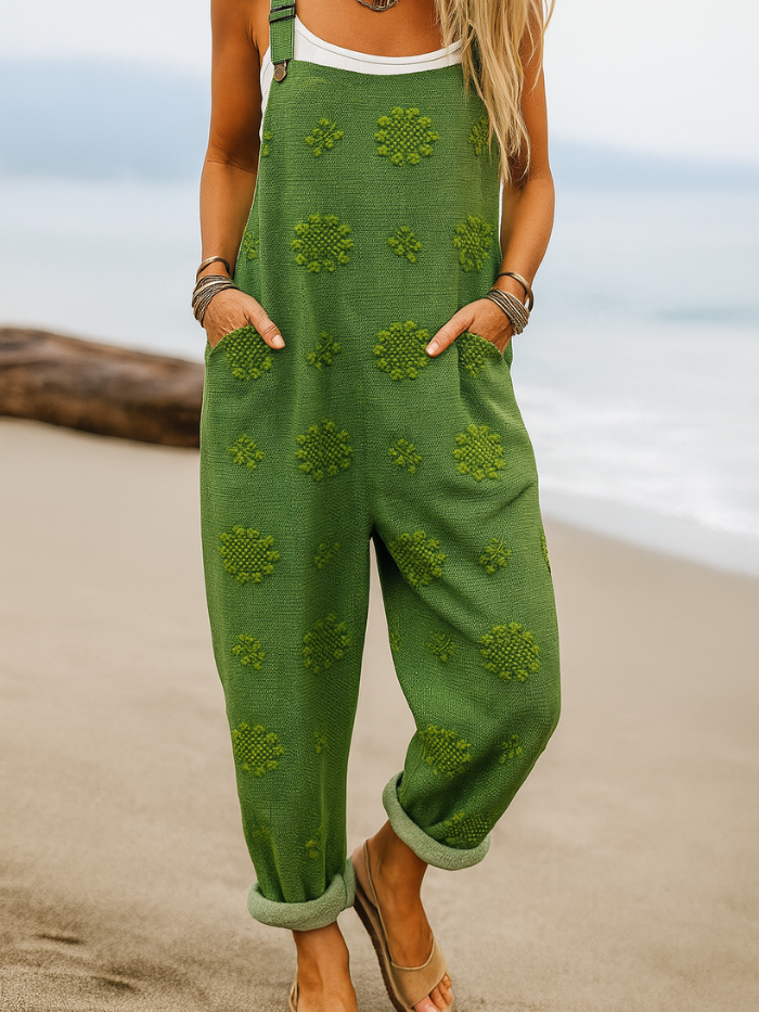 Meryl – Vintage Floral Jumpsuit