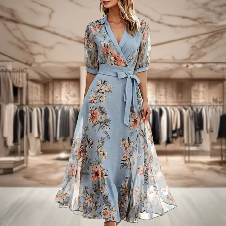 Elena – Floral Maxi Dress