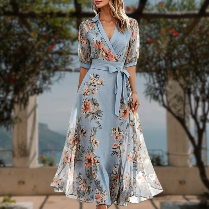 Elena – Floral Maxi Dress