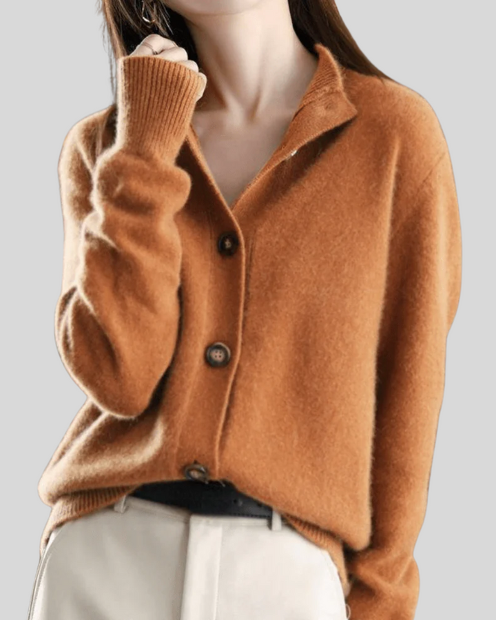 Aria – Retro Knit Cashmere Vest