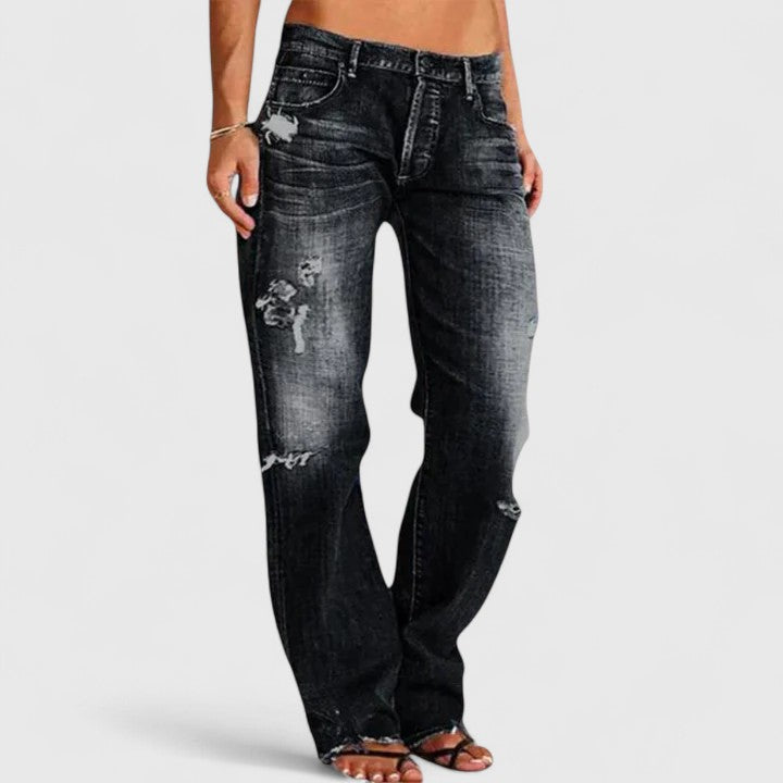 Liora – Casual Loose Fit Jeans