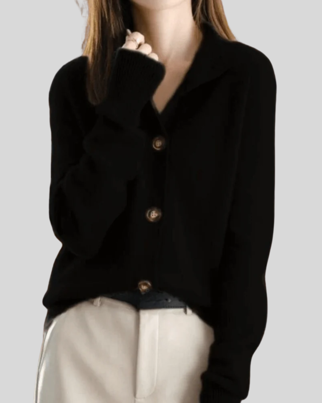 Aria – Retro Knit Cashmere Vest