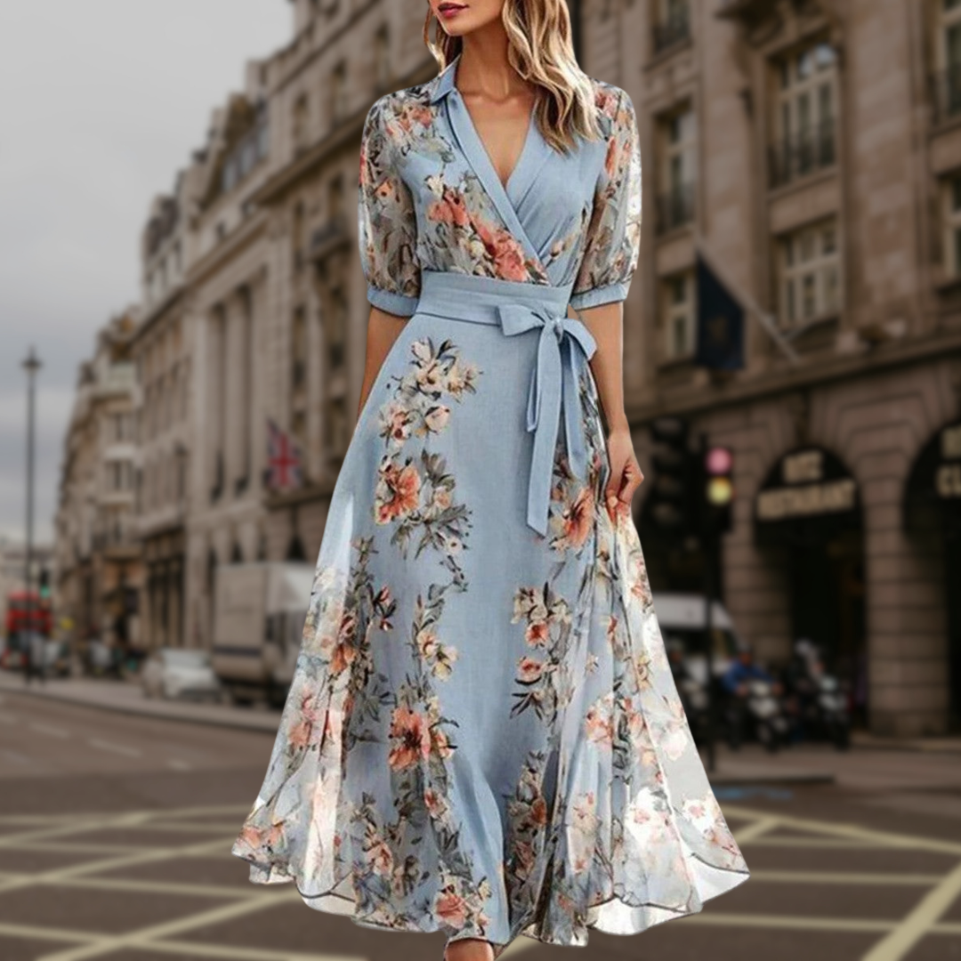Elena – Floral Maxi Dress