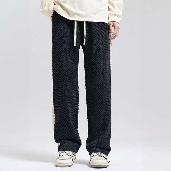 Kellan – Waffle-Knit Corduroy Joggers