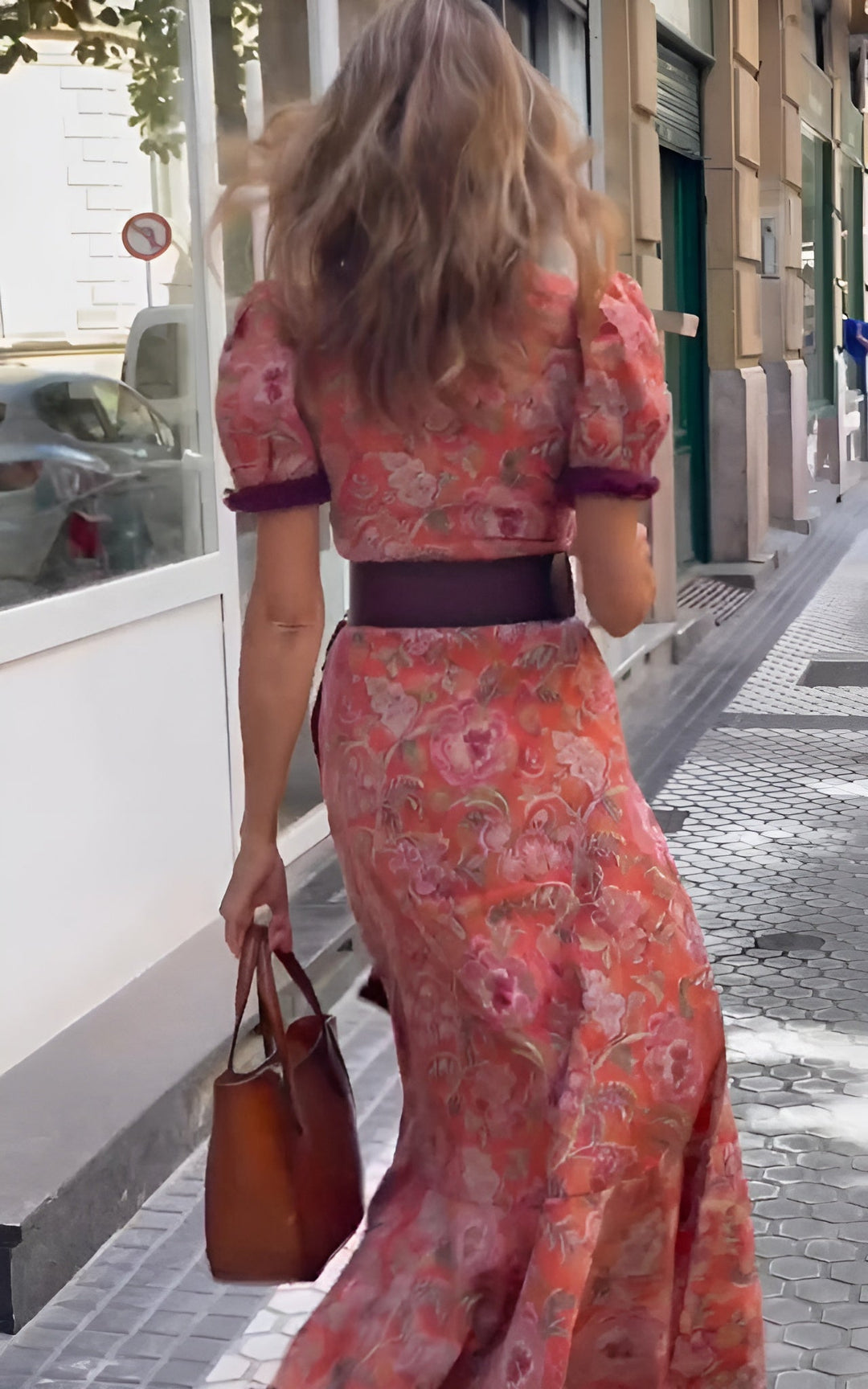 Hadleigh – Puff Sleeve Wrap Dress
