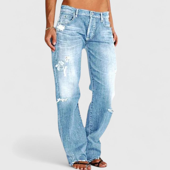 Liora – Casual Loose Fit Jeans