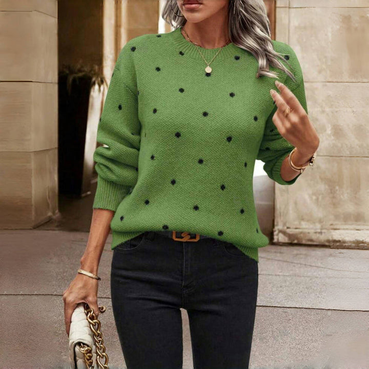 Elara – Playful Textured Sweater