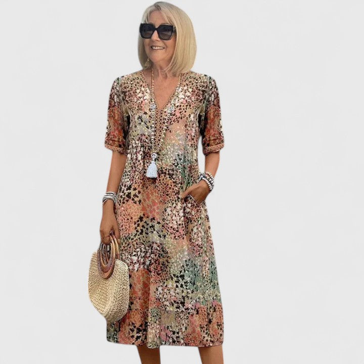 Isolde – Stylish Midi Dress