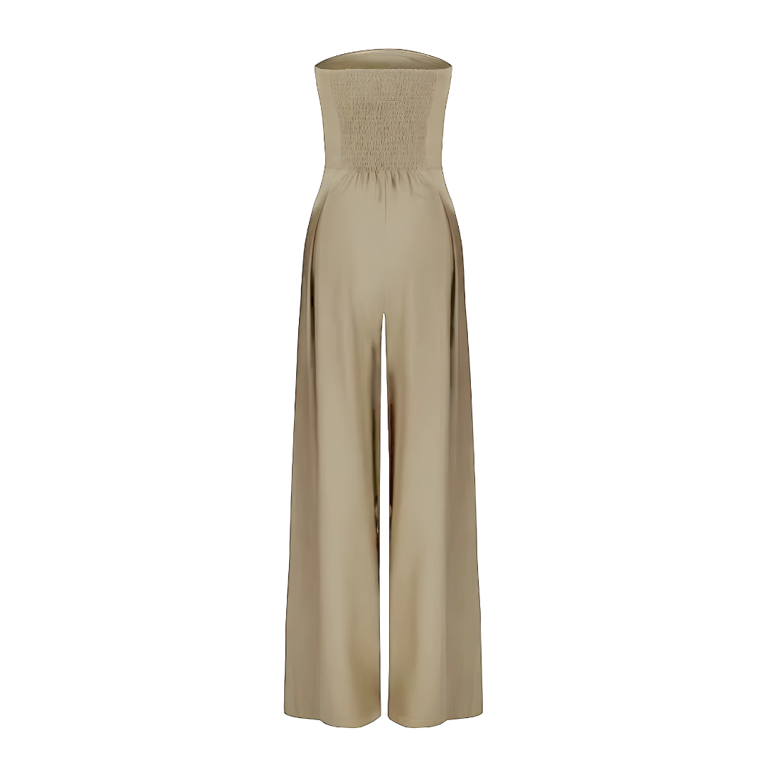 Xylah – Strapless Wide-Leg Jumpsuit