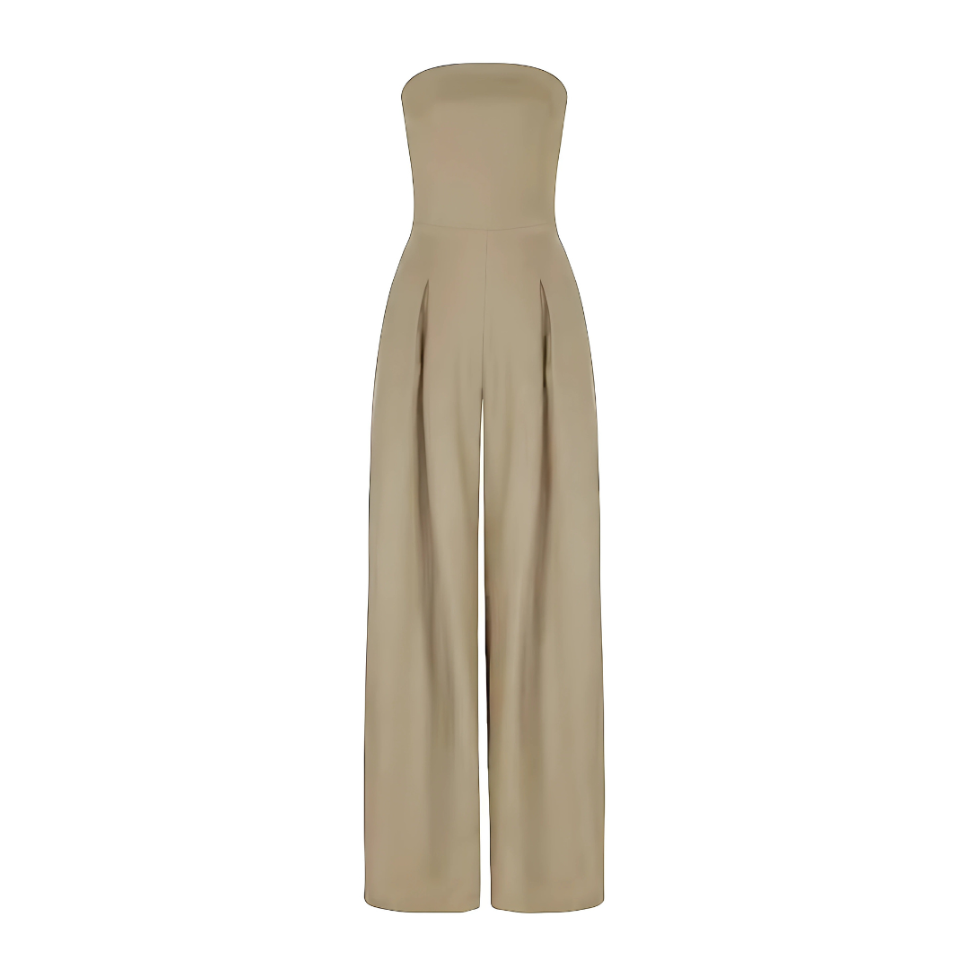 Xylah – Strapless Wide-Leg Jumpsuit