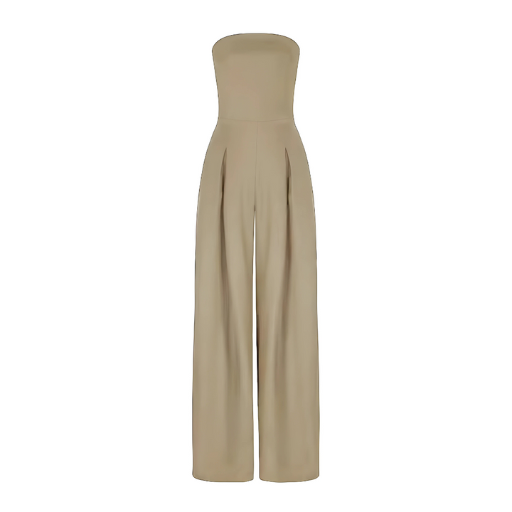 Xylah – Strapless Wide-Leg Jumpsuit