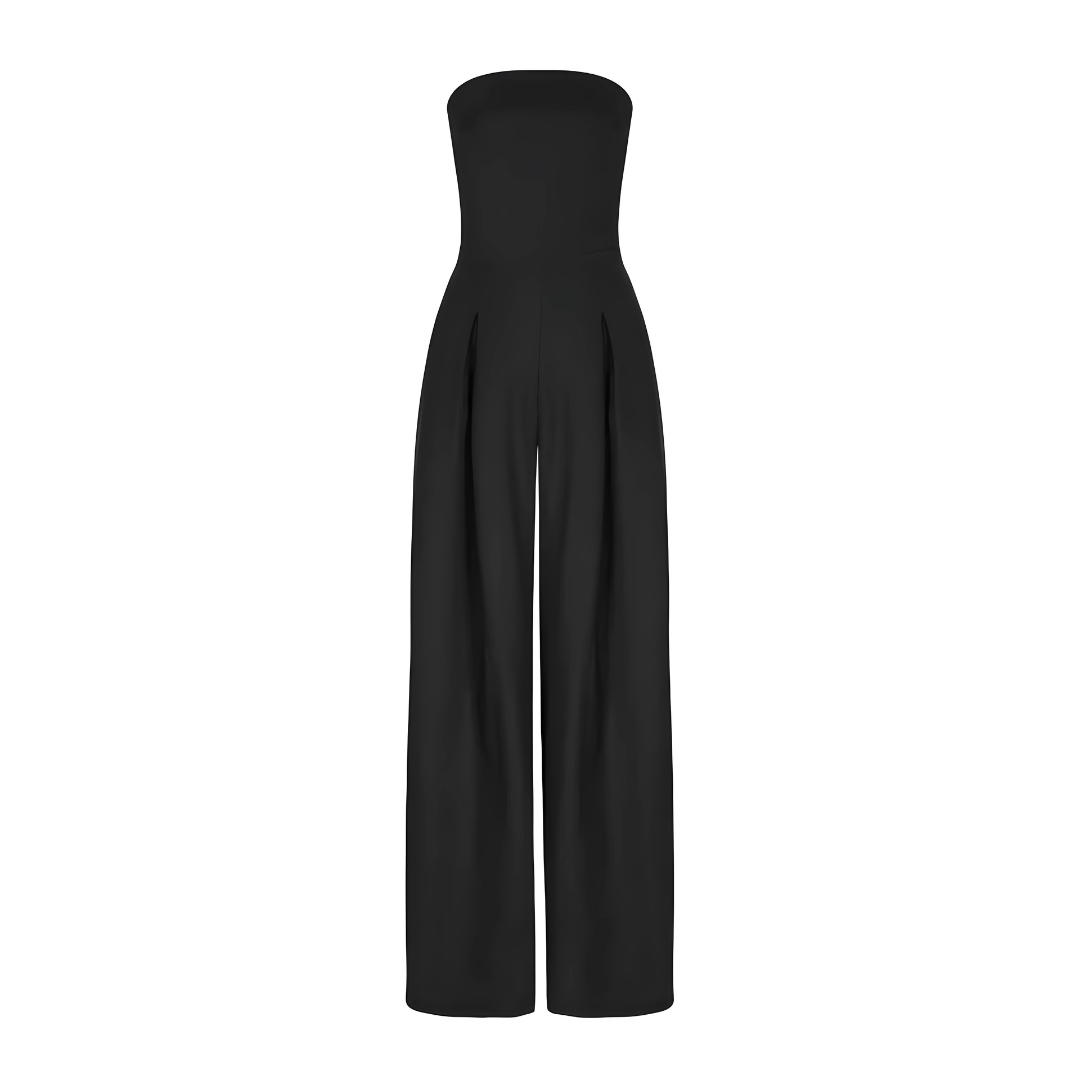 Xylah – Strapless Wide-Leg Jumpsuit