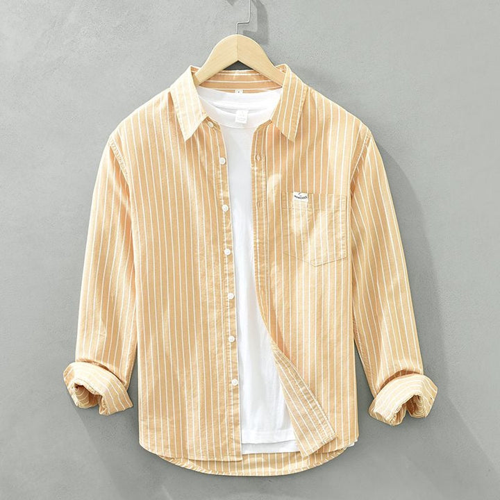 Michael – Striped Button-Up Shirt