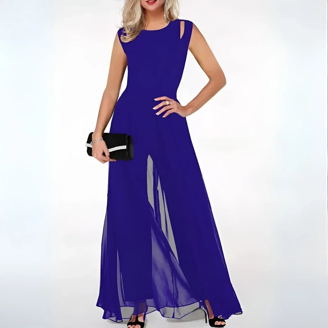 Holliston – Sleeveless Split Maxi Dress