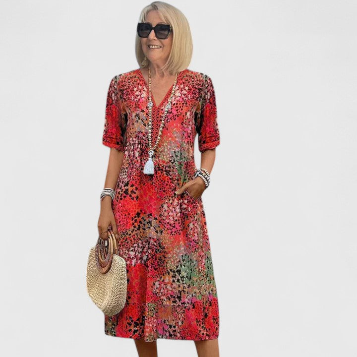 Isolde – Stylish Midi Dress