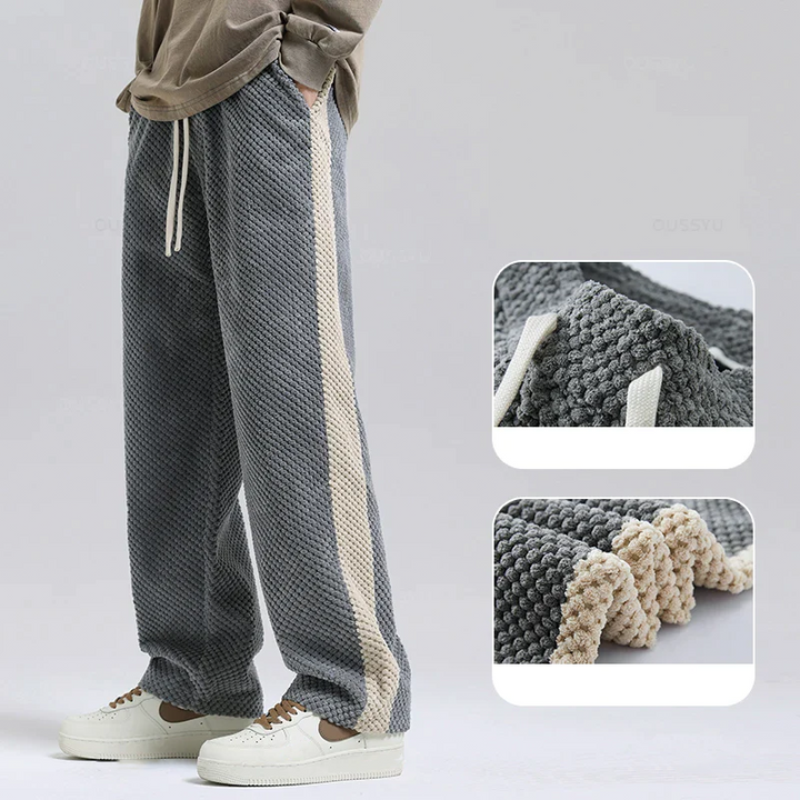 Kellan – Waffle-Knit Corduroy Joggers