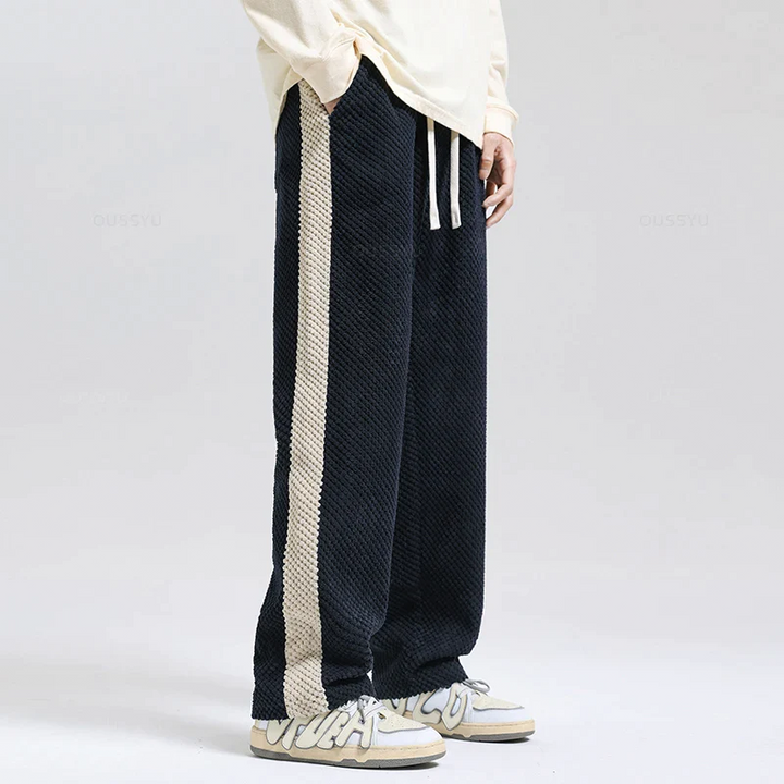 Kellan – Waffle-Knit Corduroy Joggers