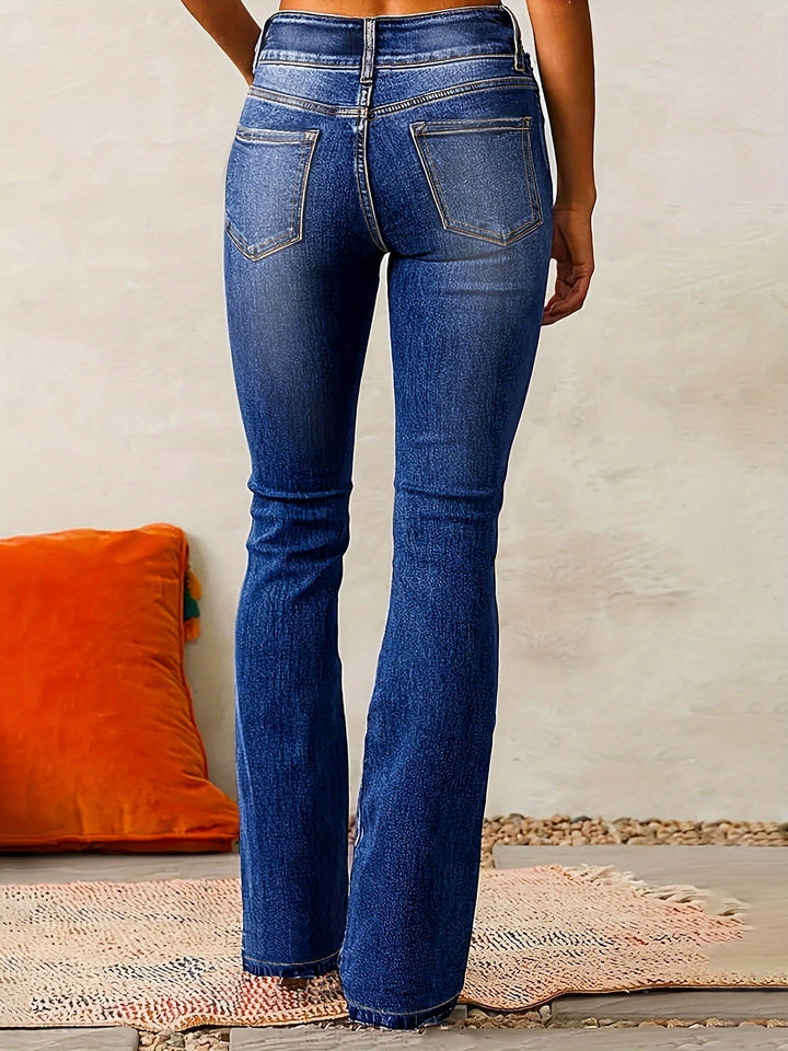 Aria – High-Waisted Flared Jeans
