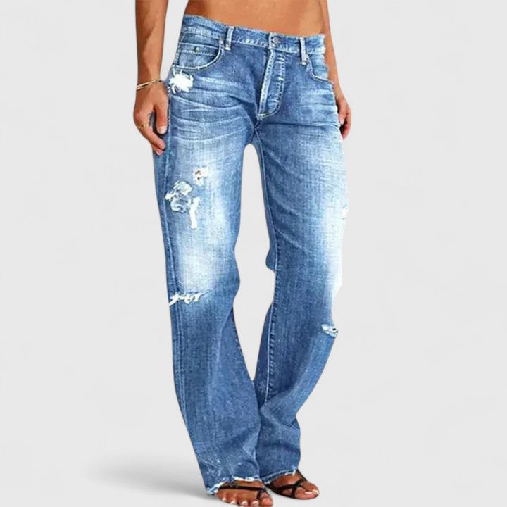 Liora – Casual Loose Fit Jeans